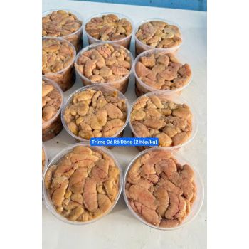 TRỨNG CÁ RÔ ĐỒNG (2 HỘP/KG)
